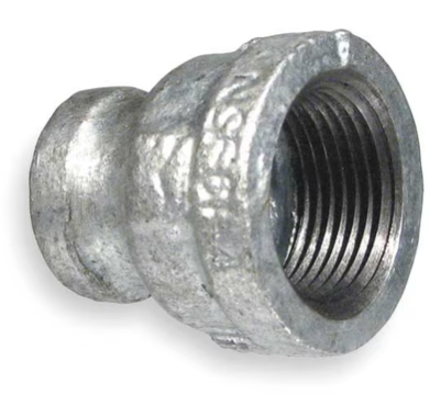 1-1/2x1 REDUCING COUPLING GALV