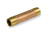 1-1/2x2 (SHOULDER) NIPPLE BRASS