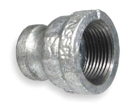 1-1/2x3/4 REDUCING COUPLING GALV