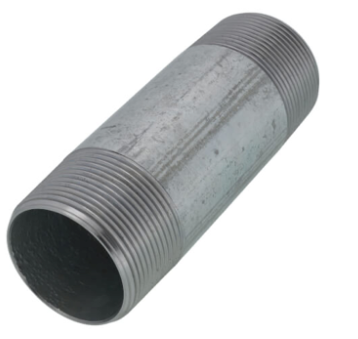 [1126gn, 1-1/2x6 BRASS NIPPLE, 1-1/2x6in BRASS NIPPLE, BRASS NIPPLE] 1-1/2x6 NIPPLE GALV