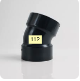 1-1/2 1/16 BEND ABS (ABS324) (102551) (5808)
