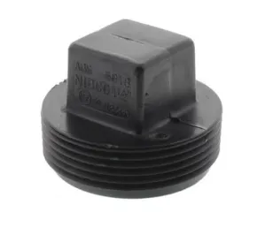 1-1/2 THREADED PLUG ABS (ABS106) (103051S) (5818)