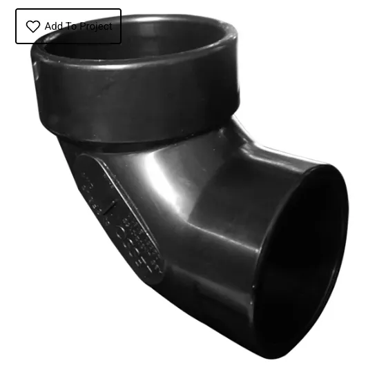 1-1/2 STREET 1/4 BEND ABS (ABS302) (102451L) (5807-2)