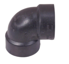 1-1/2 VENT 1/4 BEND ABS (ABS331) (102201) (5807-V)