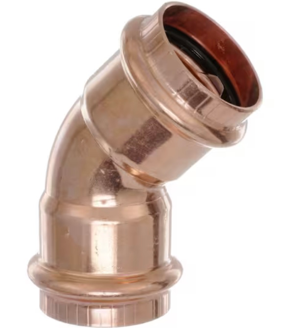 VIEGA PROPRESS 1-1/2 PRSxPRS 45 ELBOW (77038)