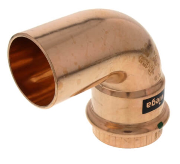 VIEGA PROPRESS 1-1/2 PRSXFTG 90 STREET ELBOW (77067)