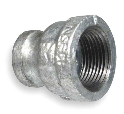 1-1/4x1 REDUCING COUPLING GALV