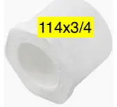[11434p40b] 437-167 1-1/4x3/4 SPGxS BSHNG PVC40