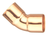 [114c45, 1Q18B, 1-1/4 CXC 45 ELBOW, 1-1/4in CXC 45 ELBOW, CXC 45 ELBOW, 1-1/4 COPPER 45 ELBOW, 1-1/4in COPPER 45 ELBOW, COPPER 45 ELBOW] 1-1/4 CxC 45 ELBOW (606)
