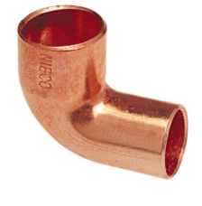 [114cst90, 114CstQB, 1-1/4 FTGXC STREET 90 ELBOW, 1-1/4in FTGXC STREET 90 ELBOW, FTGXC STREET 90 ELBOW, 1-1/4 COPPER STREET 90 ELBOW, 1-1/4in COPPER STREET 90 ELBOW, COPPER STREET 90 ELBOW] 1-1/4 FTGxC STREET 90 ELBOW (607-2)