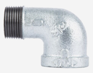 [114gst90, galv st 90, 1-1/4 GALV STREET 90 ELBOW, 1-1/4in GALV STREET 90 ELBOW, GALV STREET 90 ELBOW, 1-1/4 GALVANIZED STREET 90 ELBOW, 1-1/4in GALVANIZED STREET 90 ELBOW, GALVANIZED STREET 90 ELBOW] 1-1/4 STREET 90 ELBOW GALV