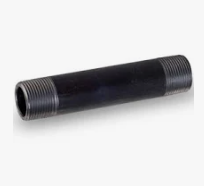 [124BN] 1/2x4 NIPPLE BLACK