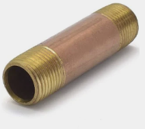 1/2x6 NIPPLE BRASS
