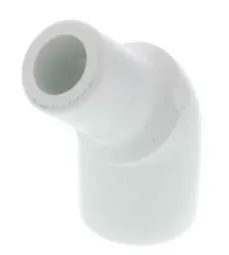 427-005 1/2 ST 45 ELBOW SxSPG PVC40 ** SPEARS ONLY **