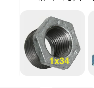 1x3/4 HEX BUSHING GALV