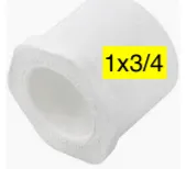 [134p40b] 437-131 1x3/4 SPGxS BUSHING PVC40