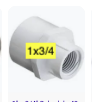 [134p40fa] 435-131 1x3/4 SxFPT ADAPTER PVC40