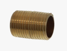 1xCLOSE NIPPLE BRASS
