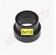 2x1-1/2 COUPLING ABS (ABS102) (103022) (5801)