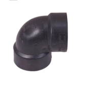 [2absv14] 2 VENT 1/4 BEND ABS (ABS331) (102202) (5807-V)