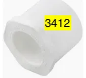[3412p40b, pvc bushing] 437-101 3/4x1/2 SPGxS BUSHING PVC40