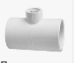 [3412p40t] 401-101 3/4x3/4x1/2 TEE SxSxS PVC40