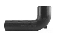 [34612nhcb, closet bend, cast iron bend] 3x4x6x12 CLOSET BEND NH