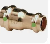 [34PCOUP] VIEGA PROPRESS 3/4 PRSxPRS COUPLING W/STOP (78052)