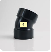 [4abs116] 4 1/16 BEND ABS (ABS324) (102554) (5808)