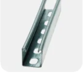 [158] 1011-PG 1-5/8x10' SLOTTED CHANNEL 12GA (P1000)