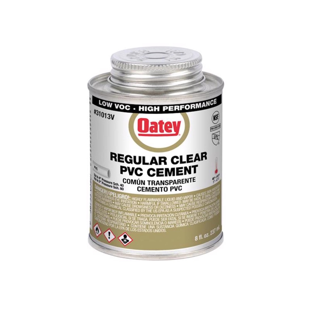 OATEY 31013V REG CLEAR CEMENT 8oz