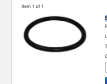 [h553, black ring] SLOAN 5308696 H-553 "O" RING