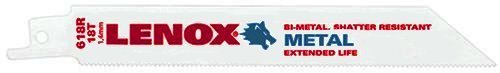 [lenox blade, L618R] LENOX 20566 618R 6" 18TPI BLADE