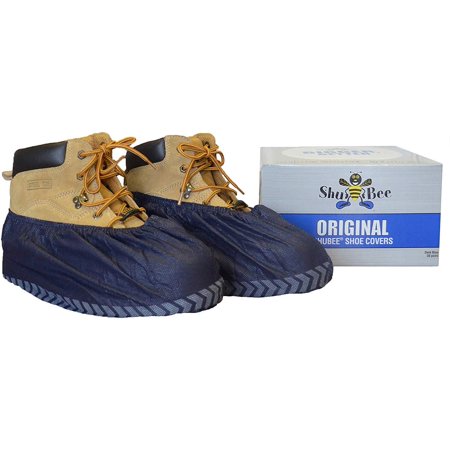 [shoe cover, shubee] SHUBEE C SB SC DB SHOE COVER BLUE (Box of 50 Pairs)