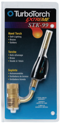 [turbo stk 99, torch, TURBO] TURBO STK-99 HAND TORCH SELF LIGHT (0386-0851)