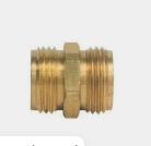[HOSE ADAPTER] G20-103 3/4MHTx3/4MPT-1/2FPT BRASS HOSE ADAPTER (HN34M34M12F)