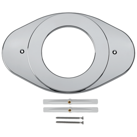 [remodel plate, RP29827] DELTA RP29827 T&S WALL COVER PLATE CP
