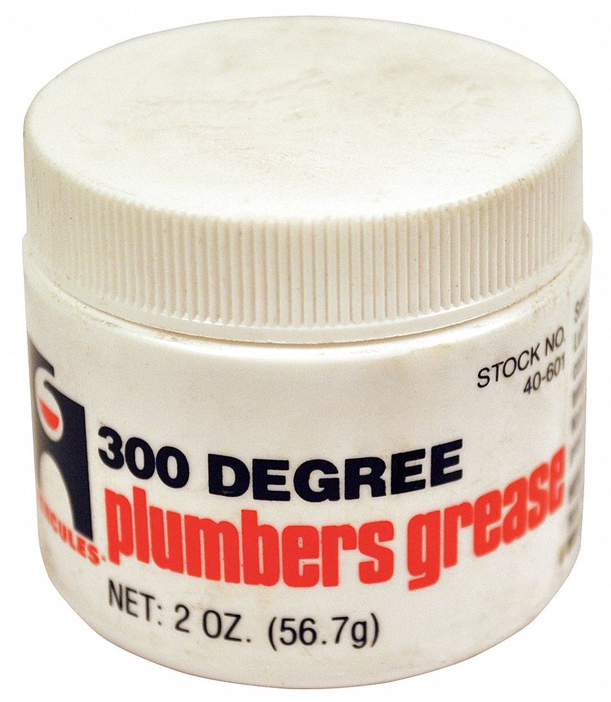 [HERC PLUMBERS GREASE, PLUMBERS GREASE, GREASE, 40601] HERC 40601 2OZ PLUMBERS GREASE