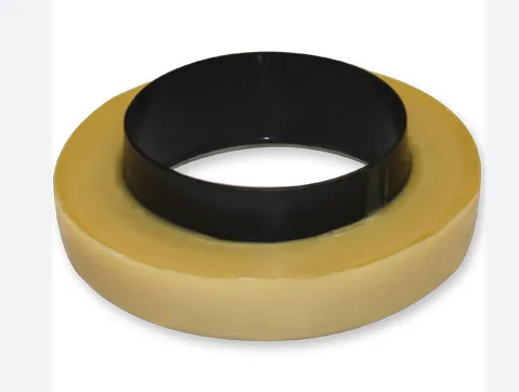 BLACK SWAN ML11589 4" WAX RING W/HORN W/BRASS BOLTS
