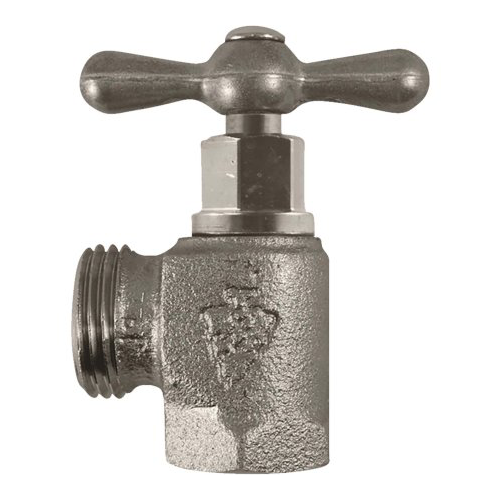 ARHD 247LF 1/2" FIP FRONT HANDLE SATIN WASHING MACHINE VALVE