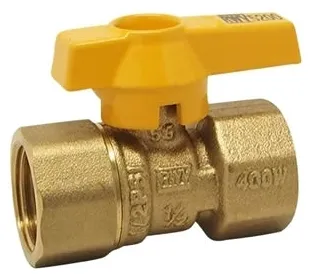 [RW, gas ball valve, 34gv] RW 5200 3/4" FIPxFIP AGA GAS BALL VALVE