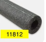 [118ID, pipeinsulation, insulation, 1-1/8ID x 1/2WALL PIPE INSULATION, PIPE INSULATION, 1-1/8ID PIPE INSULATION, 1/2WALL PIPE INSULATION] 1-1/8ID x 1/2WALL PIPE INSULATION S/S (186FT/PER BOX) ML11812SS