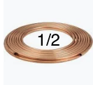 [12LS] 1/2" x 60' L SOFT COPPER TUBE