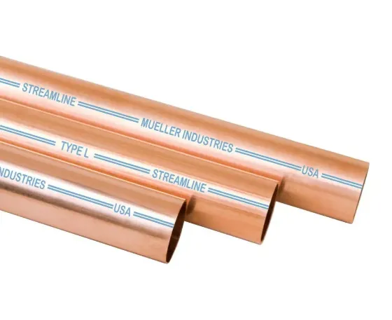 1" x 10' "L" COPPER TUBE