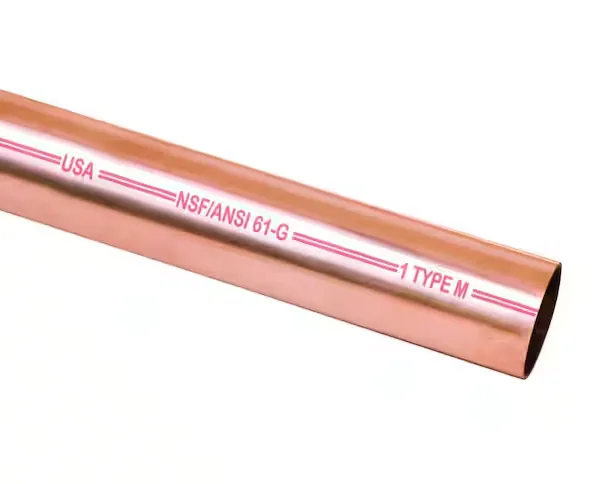 [1m, 1M20, 1 M COPPER TUBE, COPPER PIPE] 1" x 20' "M" COPPER TUBE